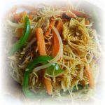 Singapore Rice Noodle with Vegetable
